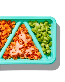 A Little Spoon Mini Cheesy Pasta Biteable.